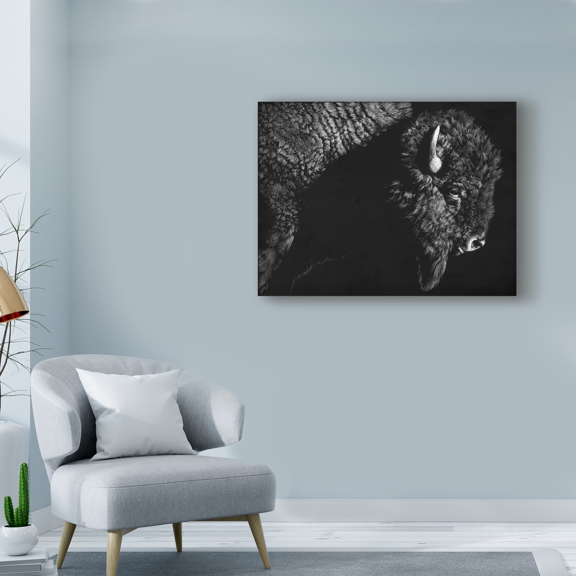 Trademark Fine Art 'Enduring II' Canvas Art by Julie T. Chapman