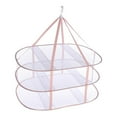 thumbnail image 4 of Tendedero de suéteres plegable, apilable, portátil, de red seca, plano, para ropa 3 capas, 4 of 9