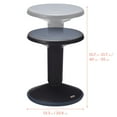 thumbnail image 3 of SitWell Wobble Stool, Adjustable Height, 3 of 10