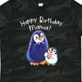 thumbnail image 4 of Inktastic Happy Birthday, Mama- Cute Penguins Boys or Girls Toddler T-Shirt, 4 of 5