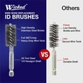 thumbnail image 3 of Cepillos de repuesto WICKED Professional ID, tubo de cobre, 3 of 6