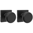 thumbnail image 6 of Kwikset 200Mnksqt Maven Passage Door Knob Set - Black, 6 of 7