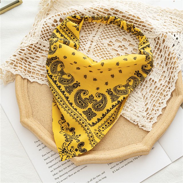 Pañuelo para la cabeza con bolsa para mujer de tres estados, banda elástica para el cabello, banda elástica ancha y sencilla, accesorios para el cabello