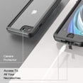 thumbnail image 3 of iPhone SE 2022/2020 Waterproof Case, iPhone SE 2nd Gen Case Waterproof, Allytech IP68 Waterproof Build-in Screen Protector Full Protection Case Cover for Apple iPhone SE 3/iPhone 8/7 - Black, 3 of 6