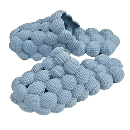 

Massage Bubble Slides for Women Funny Lychee Spa Slippers for Men Indoor and Outdoor Non-Slip Bath Shower Shoes Bedroom House Gym Basketball Slides Sandals