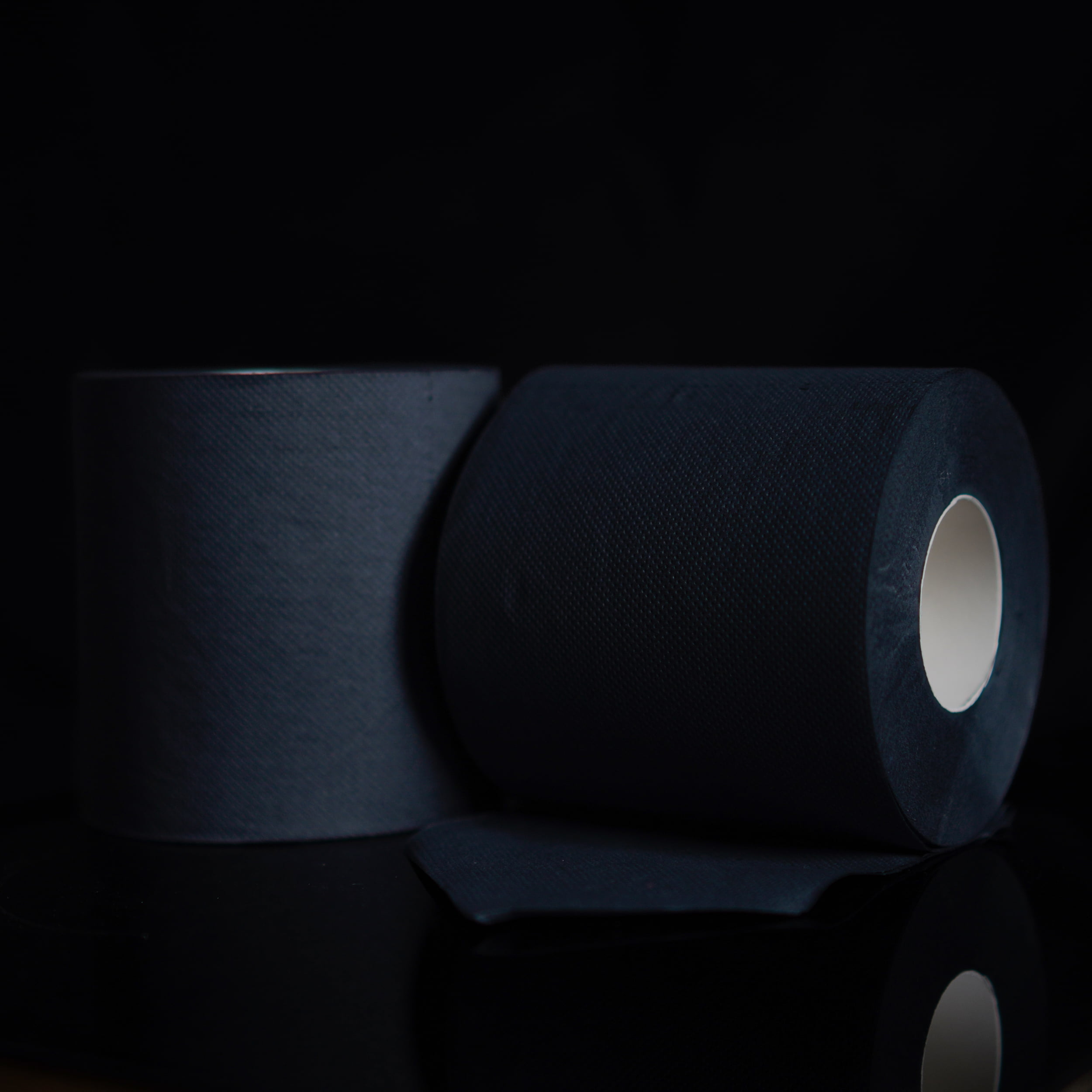 Mondo Medical 3 Ply Black Colored Bathroom Tissue Toilet Paper - 6