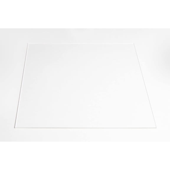 Plexiglass 12 x 12 Clear Acrylic Sheet - 1/8 th (.125) inch Thick