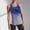 Dark Blue, variant on Women's Workout Tank Tops for Fitness Enthusiasts Breathable Sleeveless Shirt with Stretchy Comfort and Everyday Versatility across Seasons Black L