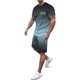 thumbnail image 1 of Playeras De Algodón Para Hombre, Camiseta Holgada Con Estampado De Letras De Ciudad Para Hombre, Conjunto De Ropa Deportiva De Verano, Ropa Deportiva Informal, 1 of 4