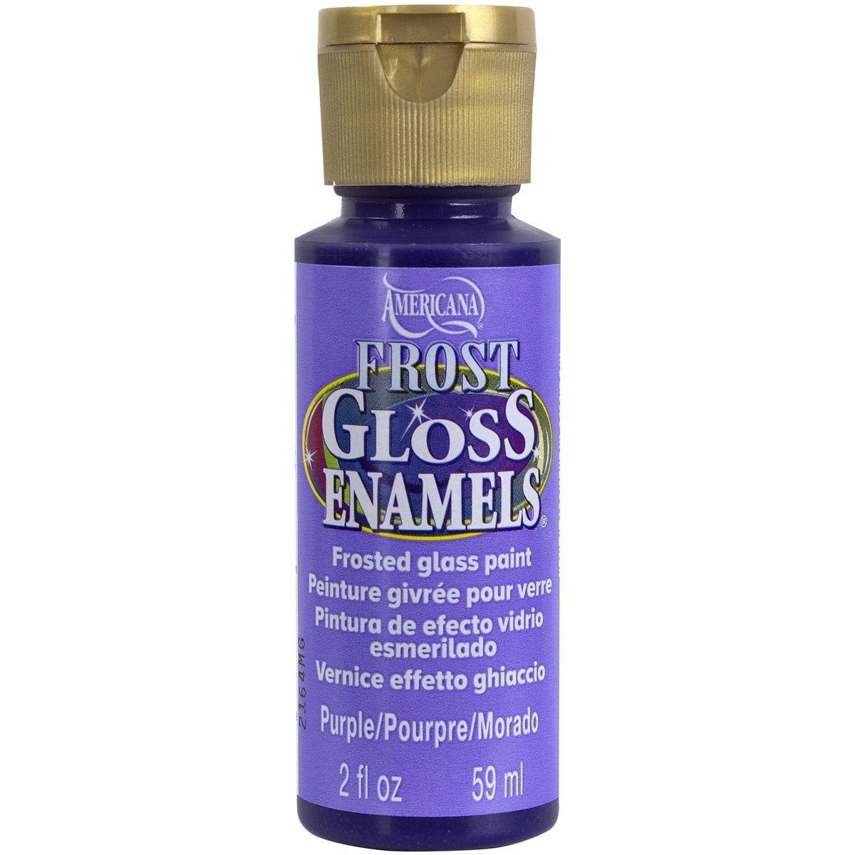 Americana Gloss Enamels Frost Acrylic Paint 2ozPurple
