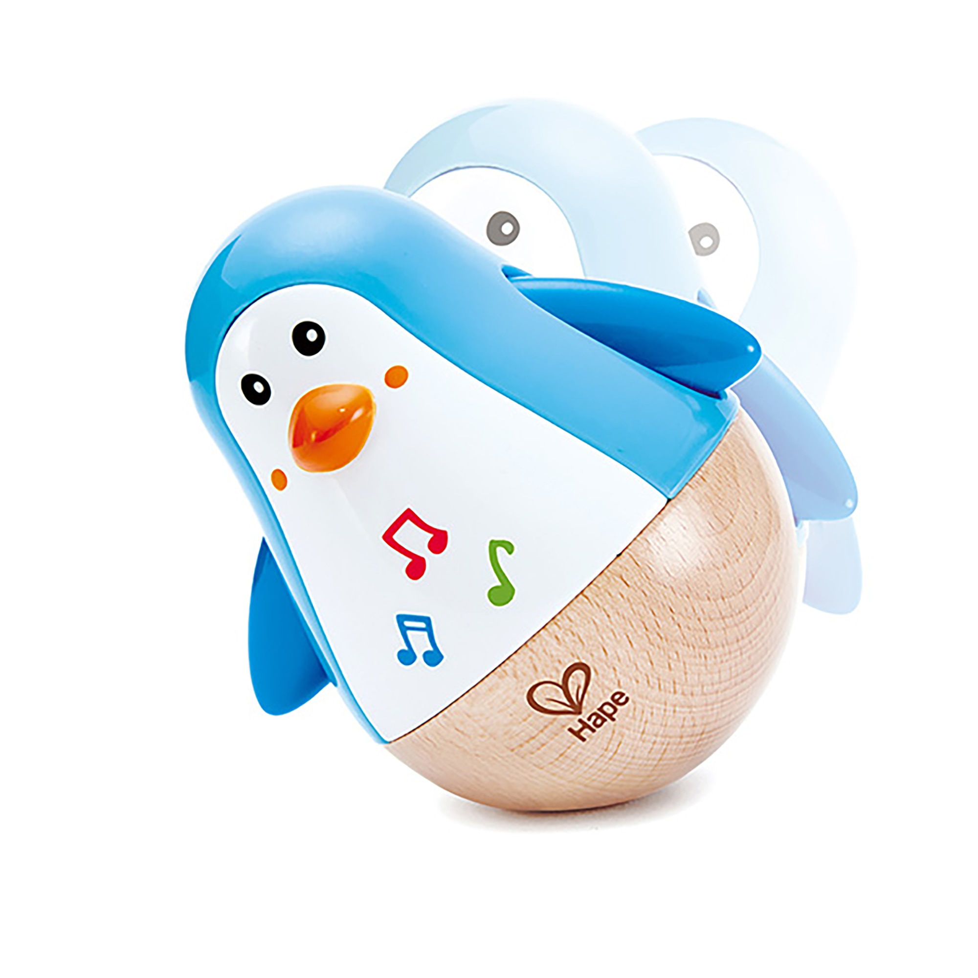 Hape: Penguin Musical Wobbler W/ Tinkling Sounds & Moving Arms As It Waddles - image 3 of 7