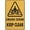 Warning Sign 2, variant on Cross On Walk Signal Only Sign 8"x12" Rustic Metal Tin, Home Outdoor Art Wall Decorations For Cafe Bar Kitchen, Walk Signal Marker