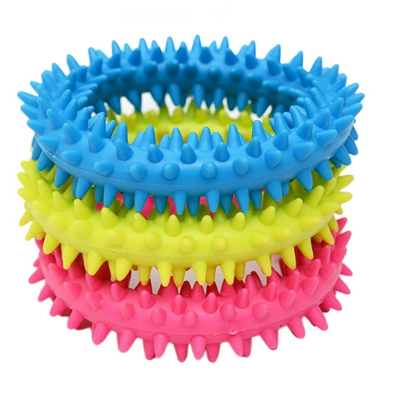 BESTSKY 3 Pack Dog Aggressive Chewers Durable Indestructible Dog Puppy Teething Chew Toys