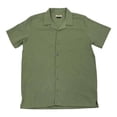 thumbnail image 1 of Camisa Goerge Caballero Tejido Verde Talla M, 1 of 4