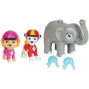 Paw Patrol: Jungle Pups Marshall, Skye & Elephant Figures, Toys for Kids Ages 3 and Up