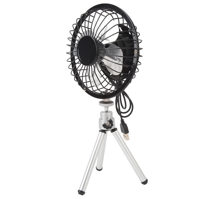 Ventilador Solar de Invernadero Doble Con Energía Solar ANGGREK Acero de Aleación ABS 6 Pulgadas
