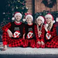 thumbnail image 3 of HYCLES Christmas Family Pajamas Sets Matching for Christmas Party for Men Women Kids Santa PJS Sleepwear, 3 of 7