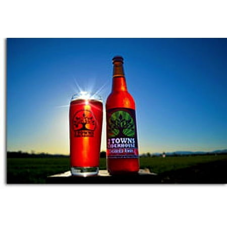 2 Towns Ciderhouse, Cherried Away, 22 oz
