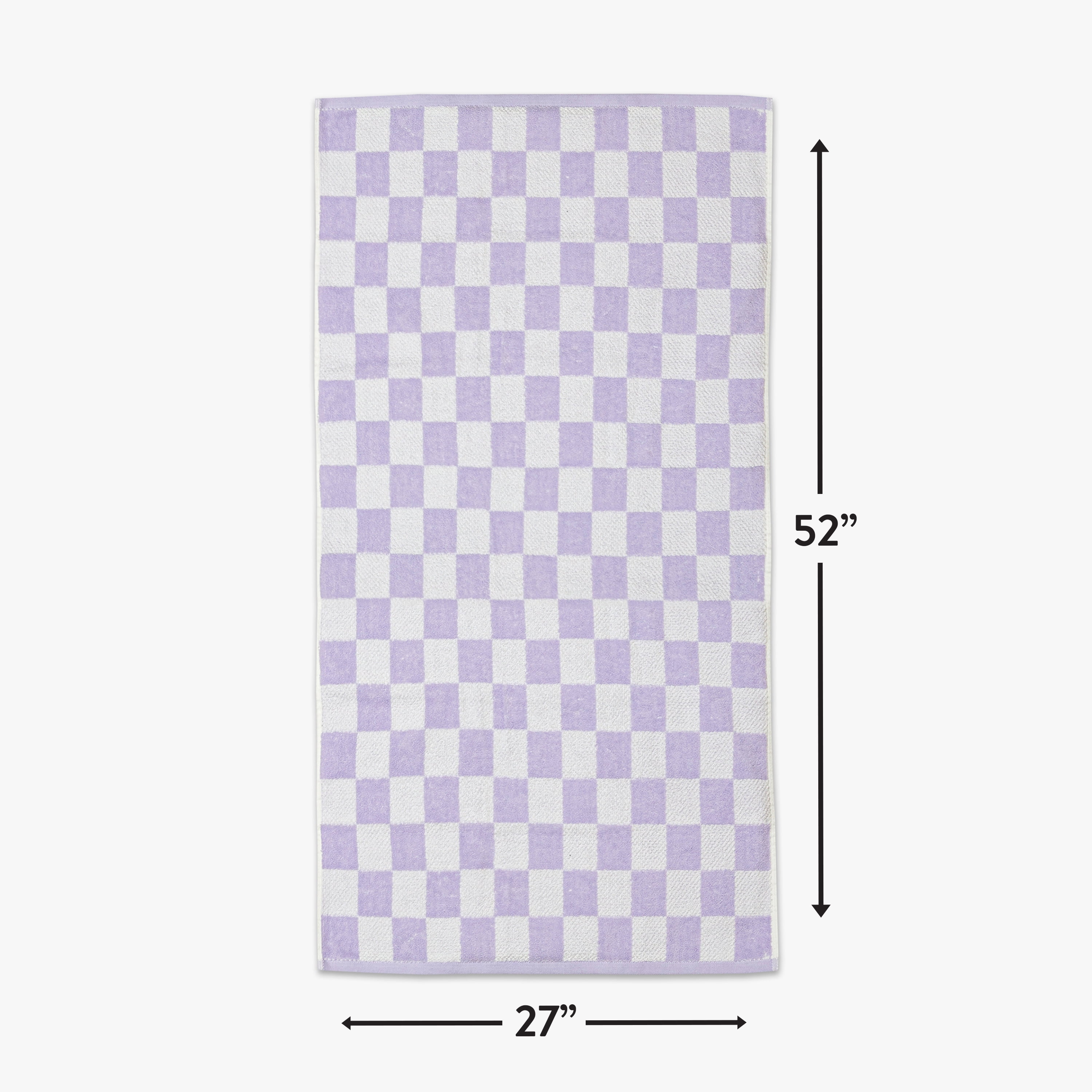 Your Zone Kids Bath Towel Cotton Blended Fabric, Purple