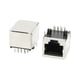 thumbnail image 1 of Cable LAN de computadora CAT5/5e/6 con conector hembra RJ45 PCB Jack 10 piezas, 1 of 1