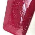 thumbnail image 6 of Pre-Owned Louis Vuitton M91597 MonogramVernis Long Wallet Rose Andian Dark Pink Based (Fair), 6 of 13