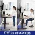 thumbnail image 6 of VIVO Dual Monitor Desk Mount Extra Tall Adjustable Stand for up to 32" Screens, 6 of 9