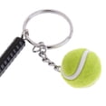 thumbnail image 4 of 2x1 Uds Mini Pelota De Raqueta De Llavero Llavero Decoración Sharpla Llavero de pelota de raqueta de tenis, 4 of 8