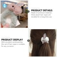 thumbnail image 5 of KAKOWELY 5Pcs Easter Rabbit Hair Ring Plush Hair Bands Hair Rope Ponytail Holders,4.33"X2.36"X0.79", 5 of 5
