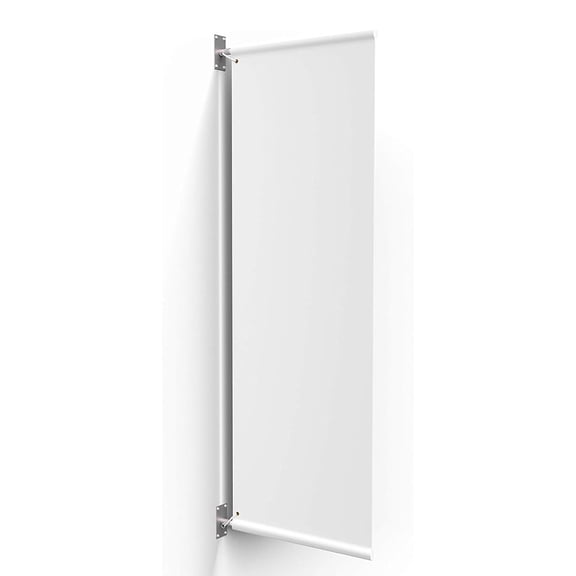 Vispronet Street Banner Wall Mount Bracket, 24in Wide Street Banner Holder