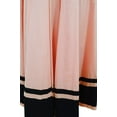 thumbnail image 4 of Bimba Women's Long Maxi Skirt With Contrast Border Boho Skirt With Elastic Waist, 4 of 8