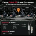 thumbnail image 5 of SPEEDWOW Ignition Coil Pack UF522 and Iridium Spark Plugs 7092 Compatible with BMW Set of 6, 5 of 8