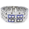 thumbnail image 3 of Latrodar Fashion Men's And Women's Universal Digital Chain Watch Bracelet Silver up to 50% Off, 3 of 9