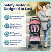 Kolcraft Cloud Sport Girl Lightweight Stroller for Child/Toddler, Coral