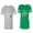 Men Heather / Women Green, variant on I Love My Awesome Husband Wife Matching Couple Cotton Jerseys (Men Heather / Women Black) (Men S / Women S)