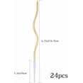 thumbnail image 2 of Birthday Candles Cupcake Candles for Birthday Wedding Party Decoration (Gold), 2 of 6