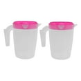 thumbnail image 6 of SOPOTUTU Set of 2 Red ABS Refrigerator Water Pitchers with Temperature Retention and Modern Kitchen Design, 6 of 8