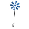 thumbnail image 1 of Molinillos de viento decorativos para césped, juguetes de viento, de escultura de viento giratorio de 360 grados para adornos de Azul DYNWAVEMX Molino de viento al aire libre, 1 of 8