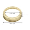 thumbnail image 2 of Hemobllo 24pcs Regular Mouth Canning Rings Golden Tinplate Storage Bands For Decorative Storage And Home Users, 2 of 8