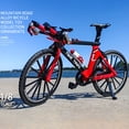 thumbnail image 5 of Cheer US 1:8 Scale Die-Cast Alloy Mini Mountain Bike Finger Bicycle Model Toy Desktop Decoration Crafts for Cycling Lovers Bike Racers Athletes Children Boys and Girls, 5 of 8