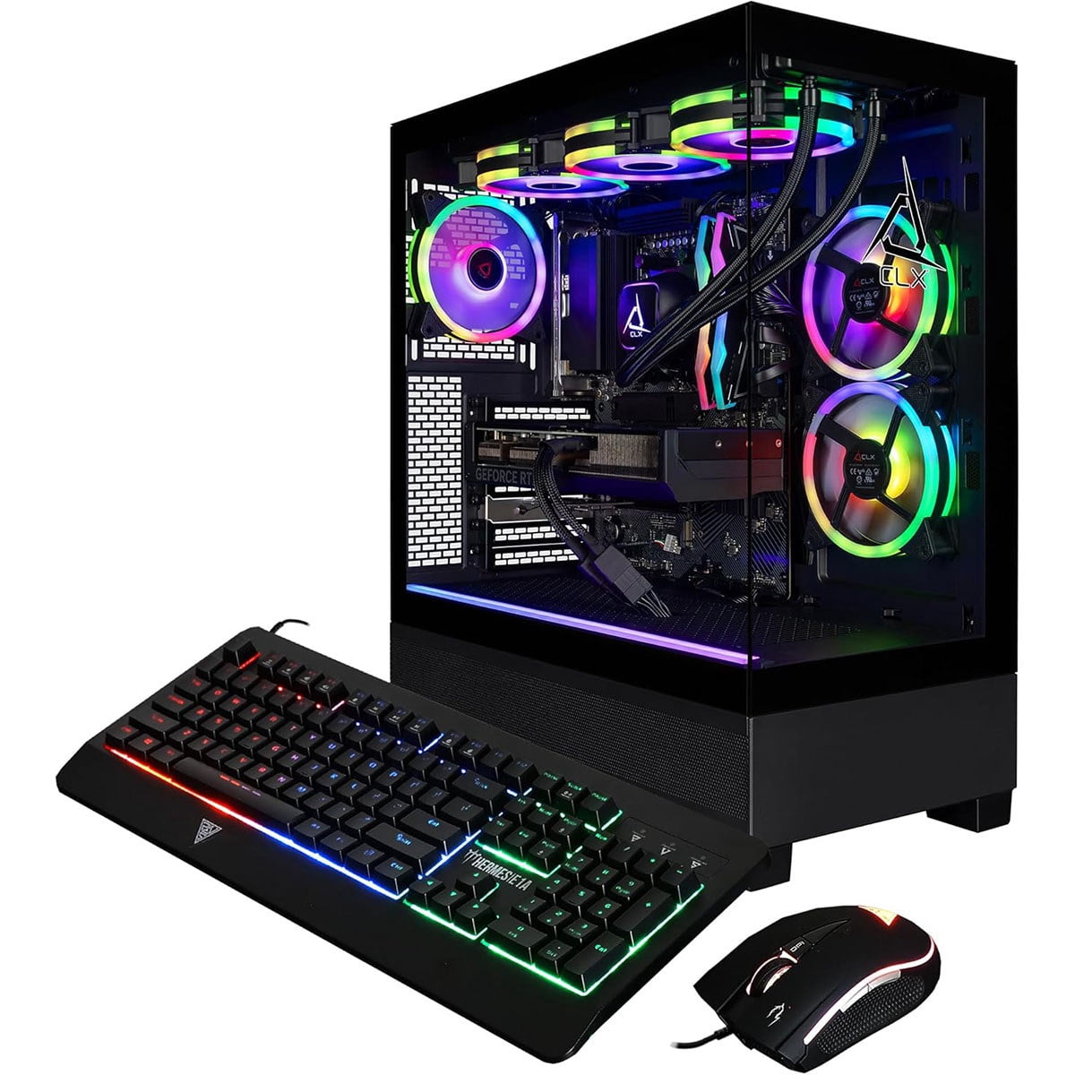 CLX SET Gaming PC Intel Core i9 14900KF, 64GB DDR5, GeForce RTX 5080, 2TB SSD, 4TB HDD, Windows 11 Home