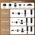 thumbnail image 4 of Wireless Electric Portable Espresso Coffee Machine for Camping Coffee Maker Capsule Powder Travel Coffee Maker A, 4 of 5