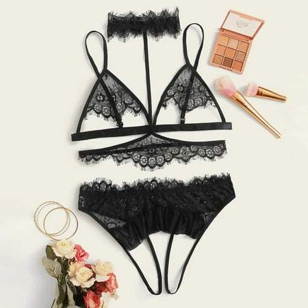 

TANGNADE New Sexy Fashion Lace Lingerie Underwear Sleepwear Nightdress Pajamas Thong