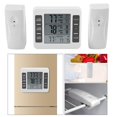 thumbnail image 5 of FrostHike Wireless Therometer-Refrigerator Thermometer Wireless Digital Freezer Thermometer with 2PCS Wireless Sensors with Audible Alarm for Indoor Outdoor Thermometer (Battery not Included), 5 of 5