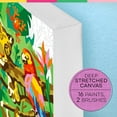 thumbnail image 4 of Bright Stripes iHeartArt Paint By Number Kit - Tropical Jungle, 4 of 6