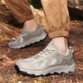 thumbnail image 6 of YOURDIARY Mens Hiking Shoes Lightweight Breathable Outdoor Trekking Boots Anti-Slip Traction Comfortable Camping Shoes, 6 of 8