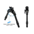 thumbnail image 1 of UTG PRO TBNR Bipod, 7"-9" Center Height, Picatinny, 1 of 1