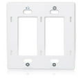 thumbnail image 5 of Maxxima 10 Pack 2 Gang Decorative Outlet - Screwless Multi Outlet Wall Plate, White, Standard Size, Perfect for Household Indoor Double Light Switches, Dimmers, or Timers, UL Listed - 10 Pack, 5 of 5
