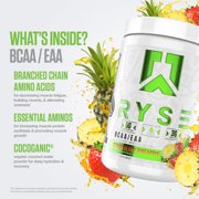 RYSE BCAA EAA Powder Surgar-Free - Strawberry Pineapple - 30 Servings