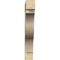 thumbnail image 2 of Ekena Millwork 6"W x 38"D x 42"H Funston Block Rough Sawn Bracket, Douglas Fir, 2 of 4