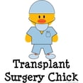thumbnail image 2 of CafePress - Transplant Surgery Chick -  Round Wood Ornament 4", 2 of 2